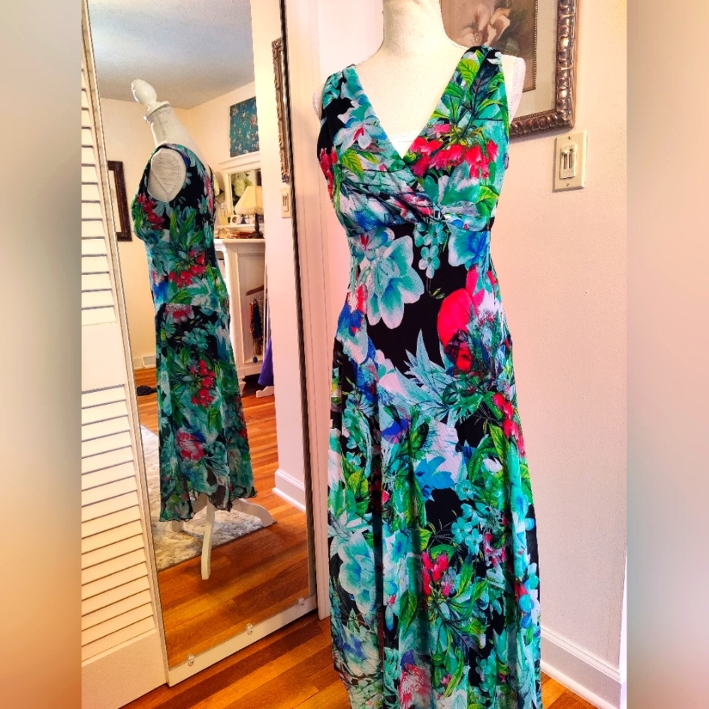 Floral maxi dress